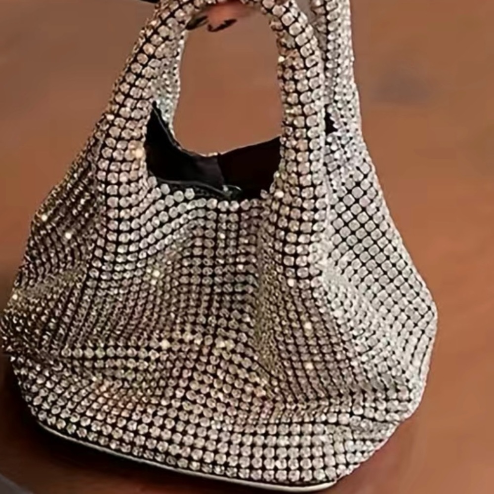 Sliver Rhinestone Bag/Crossbody - Picture 16 of 16